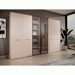 Фото Шафа для одягу Сендбокс / Sandbox NOVA 2Д Беж Пісочний