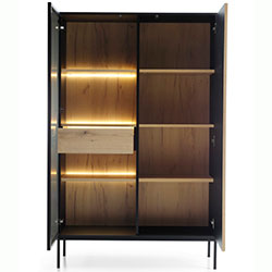 Фото Вітрина висока з підсвічуванням Сенто / Sento WTSZ104 2Д