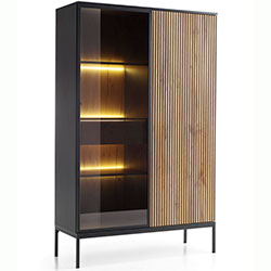 Фото Вітрина висока з підсвічуванням Сенто / Sento WTSZ104 2Д