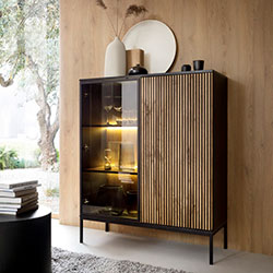 Фото Вітрина низька з підсвічуванням Сенто / Sento WT104 2Д