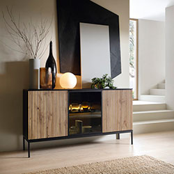 Фото Комод з підсвічуванням Сенто / Sento K154 3Д