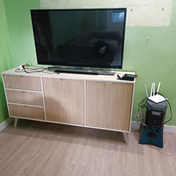 Фото Комод Форест / Forest KSZ158 2Д 3Ш Беж Пісочний + Ялиця Сканді