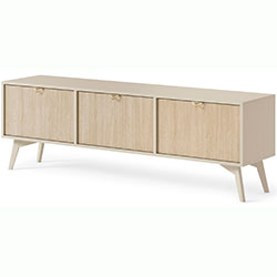 Фото Тумба під ТВ Форест / Forest RTV158 3Д Беж Пісочний + Ялиця Сканді