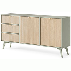 Фото Комод Форест / Forest KSZ158 2Д 3Ш Евкаліпт + Ялиця Сканді