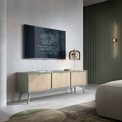 Фото Тумба під ТВ Форест / Forest RTV158 3Д Евкаліпт + Ялиця Сканді