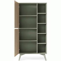 Фото Стелаж Форест / Forest RG80 2Д Евкаліпт + Ялиця Сканді