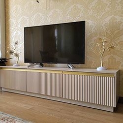 Фото Тумба під ТВ Роял / Royal RTV180 3Д Бежевий