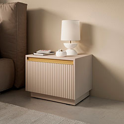 Фото Тумба приліжкова Роял / Royal S54 1Ш Бежевий