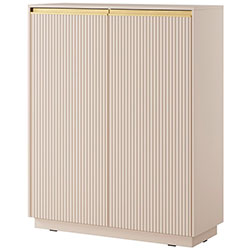 Фото Комод високий Роял / Royal KW104 2Д Бежевий