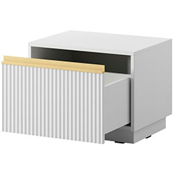 Фото Тумба приліжкова Роял / Royal S54 1Ш Білий