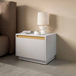 Фото Тумба приліжкова Роял / Royal S54 1Ш Білий