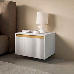 Фото Тумба приліжкова Роял / Royal S54 1Ш Білий