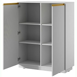 Фото Комод високий Роял / Royal KW104 2Д Білий