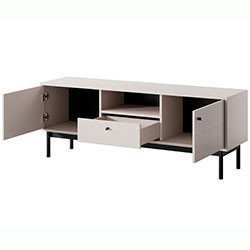 Фото Тумба під ТВ Джапанді / Japandi RTV154 2Д 1Ш Кашемір