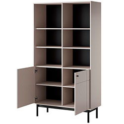 Фото Стелаж Джапанді / Japandi R104 2Д Кашемір