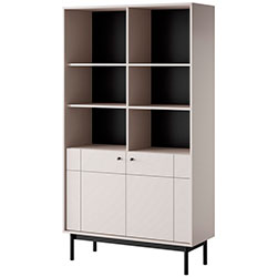 Фото Стелаж Джапанді / Japandi R104 2Д Кашемір