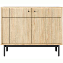 Комод Джапанді / Japandi K104 2Д Дуб Лінеа