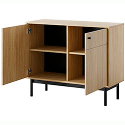 Фото Комод Джапанді / Japandi K104 2Д Дуб Лінеа