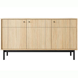 Комод Джапанді / Japandi K154 3Д Дуб Лінеа