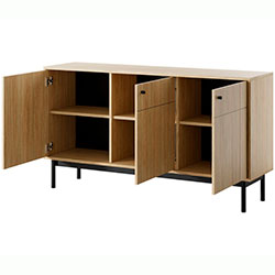 Фото Комод Джапанді / Japandi K154 3Д Дуб Лінеа