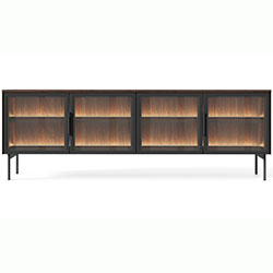 Фото Тумба під телевізор з підсвічуванням Лумі / Lumi 4D/181 4Д Дуб Дунін