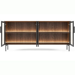 Фото Комод з підсвічуванням Лумі / Lumi 4D/181 4Д Дуб Дунін