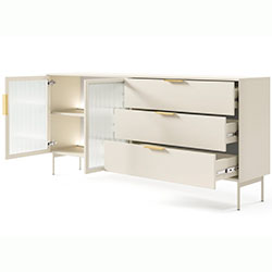 Фото Комод з підсвічуванням Лумі / Lumi 2D3S/181 2Д 3Ш Кашемір