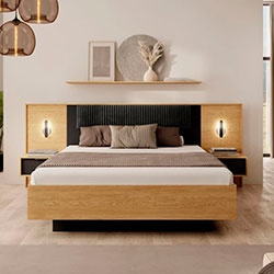 Фото Ліжко Балтик / Baltic 160x200 з м’яким узголів’ям двоспальне