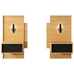 Фото Тумби приліжкові 2 шт Балтик / Baltic 1S/49 1Ш з підсвічуванням