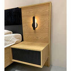 Фото Тумби приліжкові 2 шт Балтик / Baltic 1S/49 1Ш з підсвічуванням