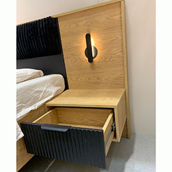 Фото Тумби приліжкові 2 шт Балтик / Baltic 1S/49 1Ш з підсвічуванням