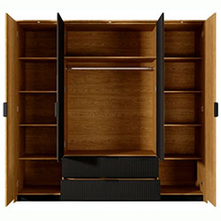 Фото Шафа для одягу Балтик / Baltic 4D2S/220 4Д з дзеркалом