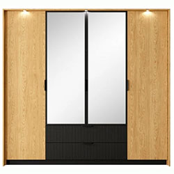 Фото Шафа для одягу Балтик / Baltic 4D2S/220 4Д з дзеркалом