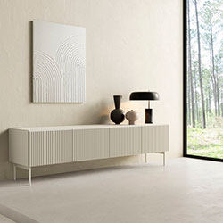 Фото Тумба під телевізор Муті / Muti 4D/195 4Д Кашемір