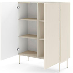 Фото Комод високий Муті / Muti 2D/98 2Д Кашемір