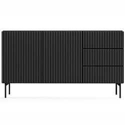 Фото Комод Муті / Muti 2D3S/147 2Д 3Ш Чорний