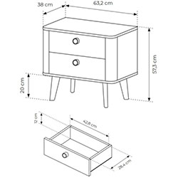 Фото Тумба приліжкова Вікі / Viki 2S
