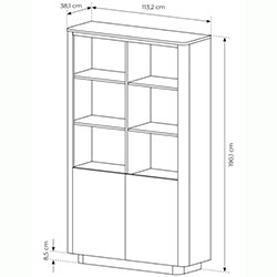 Фото Стелаж Торро / Torro 2D/113