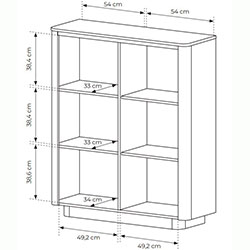 Фото Комод високий Торро / Torro 2D/113