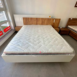 Фото Ліжко 3Д / 3D 160х200 з тумбами та підсвічуванням