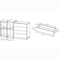 Фото Комод 3Д / 3D 2D4S/160