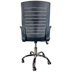 Фото Крісло комп’ютерне з підлокітниками OC-618 Чорний