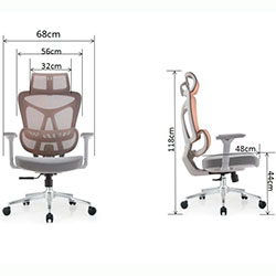 Фото Крісло комп’ютерне HQOC-13AM Чорний
