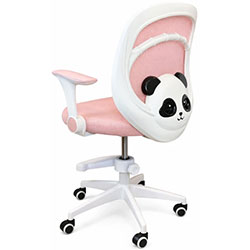 Фото Крісло поворотне дитяче з підставкою для ніг Kids Panda Pink