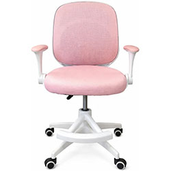 Фото Крісло поворотне дитяче з підставкою для ніг Kids Panda Pink