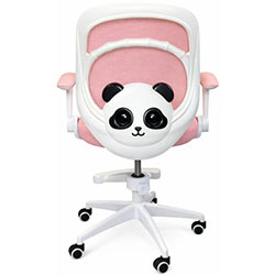 Фото Крісло поворотне дитяче з підставкою для ніг Kids Panda Pink