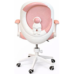 Фото Крісло поворотне дитяче з підставкою для ніг Kids Astronaut Pink