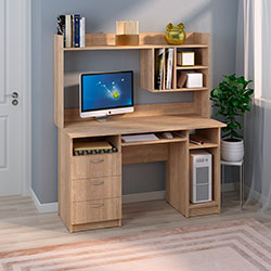 Фото Комп’ютерний стіл Оскар з надбудовою