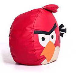 Фото Пуф Angry Birds Птах Червоний великий
