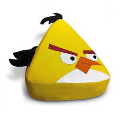 Пуф Angry Birds Птах Жовтий середній